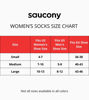 Picture of Saucony Women's RunDry Performance Heel Tab Athletic Socks, Available in S-L (8, 16, 24, Grey Assorted (8 Pairs), Medium