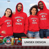 Picture of Team Fan Apparel NFL Adult Gameday Hooded Sweatshirt - Poly Fleece Cotton Blend - Stay Warm and Represent Your Team in Style (Kansas City Chiefs - Red, X-Large)