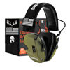 Picture of PROHEAR Electronic Ear Protection for Shooting with 4X Sound Amplification, Gun Range Hearing Protection Muffs, NRR 23dB Noise Reduction Headphones for Hunting, Green