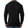 Picture of Jerzees Men's Dri-Power Cotton Blend Long Sleeve Tees, Moisture Wicking, Odor Protection, UPF 30+, Sizes S-3X, Black, Medium