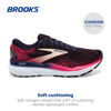 Picture of Brooks Women’s Ghost 16 Neutral Running Shoe - Peacoat/Raspberry/Apricot - 9 Medium