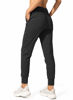 Picture of SANTINY Women's Joggers Pants Pockets Drawstring Running Sweatpants for Women Lounge Workout Jogging(Black_M)