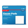 Picture of Amazon Basic Care Gauze Pads, 3x3 inches Sterile Medical Wound Dressing Sponges for Cleaning, Covering, & Cushioning Cuts & Minor Injuries, 50 Count (Pack of 1), (Previously All Health)