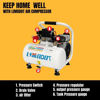 Picture of Ultra Quiet Air Compressor Portable, 60 dB, Silent And Electric Air Compressor For Car and Bike Tires, Nail Gun, And Pneumatic Tools, Garage, Shop, Or Mechanic Accessories, 115V