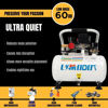 Picture of Ultra Quiet Air Compressor Portable, 60 dB, Silent And Electric Air Compressor For Car and Bike Tires, Nail Gun, And Pneumatic Tools, Garage, Shop, Or Mechanic Accessories, 115V