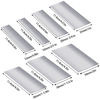 Picture of 1400 Pieces Brad Nails Nail Gun Nails Finishing Nails Small Nails 18 Gauge Brad Nails for Molding Cabinetry Building Assembly, 2/5 Inch, 5/8 Inch, 3/4 Inch, 1 Inch, 1-1/4 Inch, 1-1/2 Inch, 2 Inch