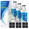 Picture of ICEPURE RWF4700AC Replacement for LG LT1000P MDJ64844601 ADQ74793501 LT1000PC, Kenmore Elite 9980 ADQ74793502 LRFXC2416S LRFVS3006S LRMDS3006S LFXS28596S Refrigerator and LT120F Air Filter 3PACK