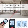 Picture of Laser Measure Device, MiLESEEY 229ft Digital Laser Tape Measure with Upgrade Electronic Angle Sensor, ±2mm Accuracy, Area Measurement,Volume and Pythagoras, 2" LCD Backlit,Mute, Battery Included