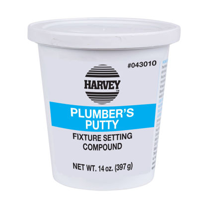 Picture of Harvey's WM Harvey 043010 Stainless Plumbers Putty, 14 oz