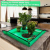 Picture of Onlysuki Repotting Mat for Indoor Plant Transplanting Control Mess, 26.8"X26.8" Waterproof Succulent Potting Mat Square Planting Tray Soil Change Mat Gardening Gifts for Plant Lovers