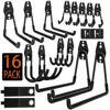 Picture of KOFANI Garage Hooks, 16 Pack Steel Heavy Duty Garage Storage Hooks with Anti-Slip Coating, Utility Garage Wall Mount Hooks for Hanging Bike, Ladder and Garden Tools
