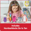 Picture of hand2mind Numberblocks Friends Six to Ten Figures, Cartoon Action Figure Set, Toy Figures, Play Figure Playsets, Small Figurines for Kids, Number Toys, Math Toys, Stocking Stuffers for Kids 3-5