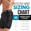 Picture of Bodyprox Protective Padded Shorts for Snowboard,Skate and Ski,3D Protection for Hip,Butt and Tailbone (Medium) Black