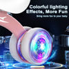 Picture of Colorful Lighting Baby Balance Bike Toys for 1 Year Old Girl Gifts, 10-36 Month Toddler Balance Bike, No Pedal 4 Silence Wheels & Soft Seat Pre-School First Riding on Toys, 1st Birthday Gifts.
