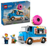 Picture of LEGO City Donut Truck Toy - Building Toy for Kids, Boys and Girls, Ages 5+ - Mobile Donut Stand with 2 Minifigures and Other Accessories - Fun Gift Idea for Birthdays and Holidays - 60452