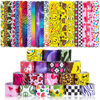 Picture of LovesTown Slap Bracelets for Kids, 48 PCS Snap Bracelets Emotions Camouflage Leopard Print Galaxy for Kids Birthday Party Favors Classroom Prizes Holiday Gifts