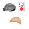Picture of Z-Shop Old Lady Costume for Girls 100th Day of School Costume Grandma Granny Dress with Wig for Kids,6