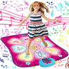 Picture of SUNLIN Dance Mat - Dance Mixer Rhythm Step Play Mat - Dance Game Toy Gift for Kids Girls Boys - Dance Pad with LED Lights, Adjustable Volume, Built-in Music, 3 Challenge Levels (3-12 Years Old)