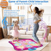 Picture of SUNLIN Dance Mat - Dance Mixer Rhythm Step Play Mat - Dance Game Toy Gift for Kids Girls Boys - Dance Pad with LED Lights, Adjustable Volume, Built-in Music, 3 Challenge Levels (3-12 Years Old)