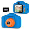 Picture of Seckton Upgrade Kids Selfie Camera, Christmas Birthday Gifts for Boys Age 3-9, HD Digital Video Cameras for Toddler, Portable Toy for 3 4 5 6 7 8 Year Old Boy with 32GB SD Card-Navy Blue