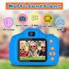 Picture of Seckton Upgrade Kids Selfie Camera, Christmas Birthday Gifts for Boys Age 3-9, HD Digital Video Cameras for Toddler, Portable Toy for 3 4 5 6 7 8 Year Old Boy with 32GB SD Card-Navy Blue