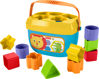 Picture of Fisher-Price Infant Toy Set, Baby’s First Blocks (10 Shapes) and Rock-a-Stack Ring Stacking Activity for Ages 6+ Months