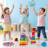 Picture of Kids Musical Instruments for Toddlers,Baby Musical Toys for Toddlers,Christmas Kids Gifts,First Birthday Gifts for Boys Girls,Kids Xylophone,Maracas for Baby,Wooden Instruments Toddler Toys with Bag