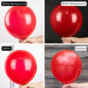 Picture of PartyWoo Red Balloons, 140 pcs Matte Red Balloons Different Sizes Pack of 18 Inch 12 Inch 10 Inch 5 Inch Red Latex Balloons for Balloon Garland or Balloon Arch as Birthday Party Decorations, Red-Y57