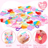 Picture of JOYIN 30 Packs Valentine’s Day 6-Design Gift Cards with Pop Bubble Keychains, Mini Colored Pop, Multi-Shape Stress Relief Fidget Toys for Kids Valentine's Party Favors and Classroom Gift Exchange