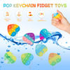 Picture of Pop Fidget Toys Bulk Its Valentines Day Gifts for Kids 30 Pack Valentines for Kids Classroom Valentines Day Party Favors Mini Heart Pop Fidget Keychain It Bulk Toys Valentine Goodie Bags Boys Girls