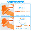 Picture of Fuwidvia 3 Pack Airplane Launcher Toys, 13.2'' LED Foam Glider Catapult Plane Toy for Boys, 2 Flight Modes Outdoor Flying Toys Birthday Gifts for Boys Girls 4 5 6 7 8 9 10 11 12 Year Old