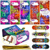 Picture of JOYIN 28 Pcs Valentines Day Finger Skateboards with Cards for Kids, Valentine Party Favor, Greeting Cards, Classroom Exchange Prizes, Holiday Reward Gifts, Finger Skateboard Toys