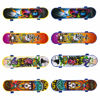 Picture of JOYIN 28 Pcs Valentines Day Finger Skateboards with Cards for Kids, Valentine Party Favor, Greeting Cards, Classroom Exchange Prizes, Holiday Reward Gifts, Finger Skateboard Toys