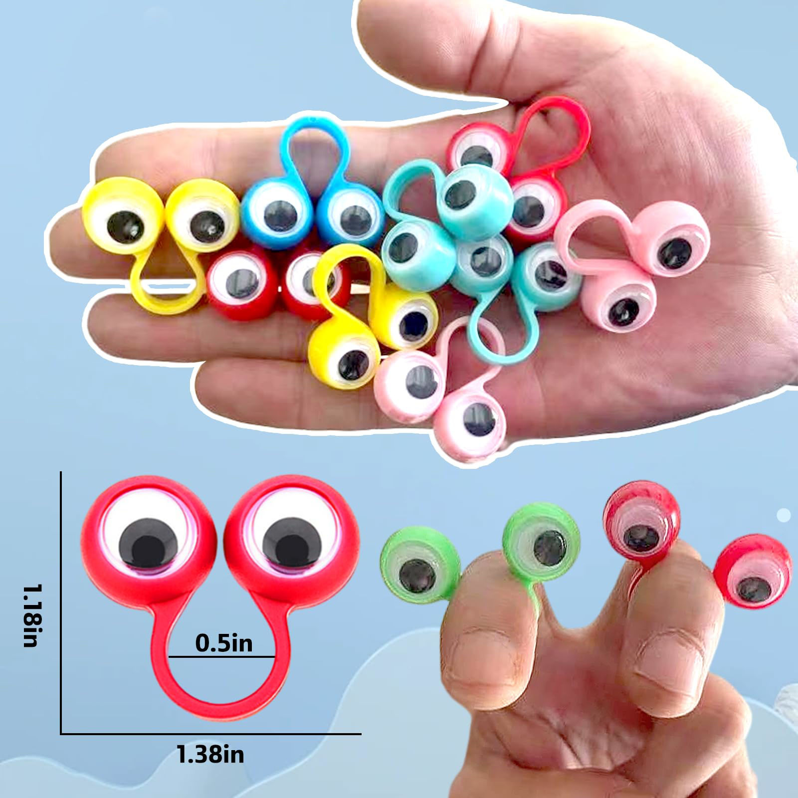 getuscart-100-pcs-eye-finger-puppets-toys-set-wiggly-eyeball-finger