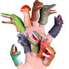 Picture of 10 PCS Dinosaur Finger Puppets for Kids, Dino Finger Toys Birthday Gift for Party Decorations,10 Types of Dinosaur Party Favors for Boys, Kids Prize Box, Goodie Stuffers Dinosaurs Toys for Kids 1-5