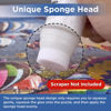 Picture of YAKAMOZ Updated Jigsaw Puzzle Glue with New Sponge Head for Adults Clear Water-Soluble Special Craft Puzzle Glue Quick Dry for 1000/1500/3000 Pieces of Puzzle,120ML