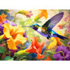 Picture of VOLUVOLU 500 Piece Puzzle for Adults, Jigsaw Puzzle,Flower Hummingbird Jigsaw Puzzles 500 Pieces Birthday Party for Family Kids and Adults Funny Puzzle for Adults