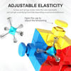 Picture of CFMOUR Speed Cube 3x3x3 - Moyu Meilong 3C, Stickerless Magic Cube 3x3, Fast Smooth Turning Vivid Colour 3D Puzzle Brain Toy Travel Games, Turns Quicker Than Original