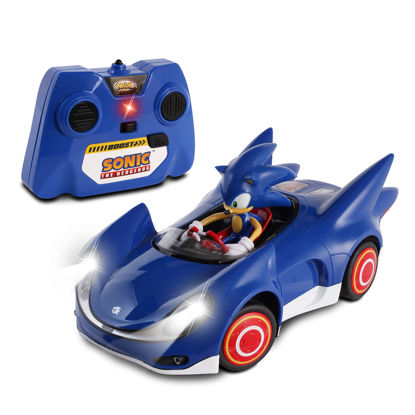 Picture of Sonic and Sega All Stars Racing Remote Controlled Car - Sonic the Hedgehog, For Ages 6 and up, Allows Children to Pretend to Drive and Have Fun at the Same Time!