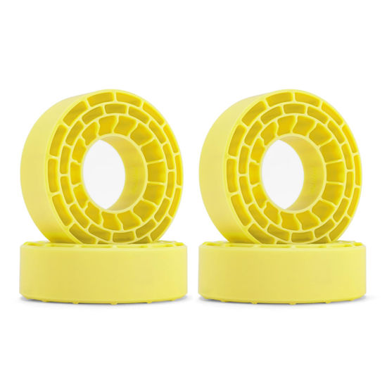 Picture of INJORA Silicone Rubber Inserts for 62-64mm*24mm 1.0" Tires(Large Yellow)