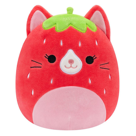 Picture of Squishmallows Original 8-Inch Olma Strawberry Cat - Official Jazwares Plush