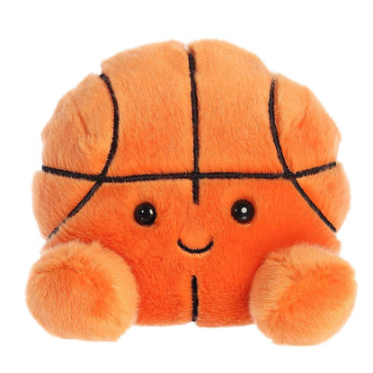 Picture of Aurora® Adorable Palm Pals™ Hoops Basketball™ Stuffed Animal - Pocket-Sized Play - Collectable Fun - Orange 5 Inches
