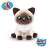 Picture of Pets Alive Smitten Kittens Surprise (Siamese Cat Mooloo) by ZURU Nurture Play Soft Toy Unboxing Adopt Interactive 10 Sounds