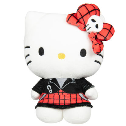 Picture of Hello Kitty and Friends Series 2, Hello Kitty Red Punks Plush - Officially Licensed Sanrio Product from Jazwares - Ages 6+
