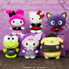 Picture of Hello Kitty and Friends Series 2, Hello Kitty Red Punks Plush - Officially Licensed Sanrio Product from Jazwares - Ages 6+