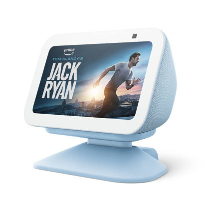 Picture of Echo Show 5 (3rd Gen) Adjustable Stand with USB-C Charging Port | Cloud Blue