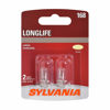 Picture of SYLVANIA - 168 Long Life Miniature - Bulb, Ideal for Interior Lighting - Map, Dome, Truck, Cargo and License Plate (Contains 2 Bulbs)