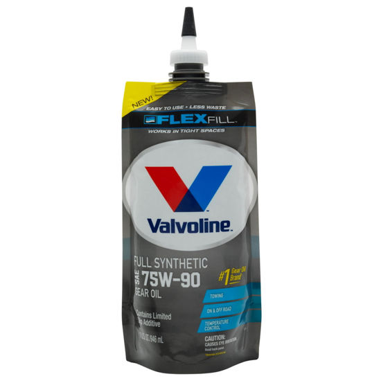 Picture of Valvoline FlexFill Full Synthetic SAE 75W-90 Gear Oil 1 QT Pouch