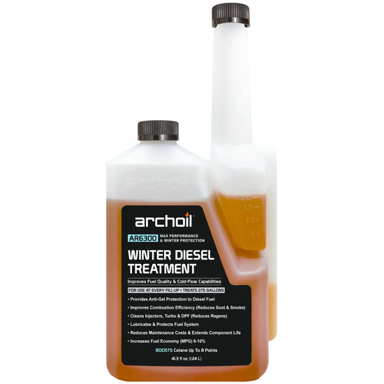 Picture of Archoil AR6300 Winter Diesel Treatment - Treats 275 Gallons - Additive for All Diesel Vehicles Includes Anti-Gel Protection
