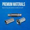Picture of Walker 41957 Exhaust Pipe Connector 2.5" Inlet (ID) 2.5" Outlet (ID)